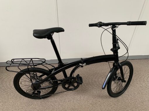 TRUCKLOAD OF 100 X UNUSED STEEL FOLDING BICYCLES WITH DISK BREAKS & SHIMANO GEARS
