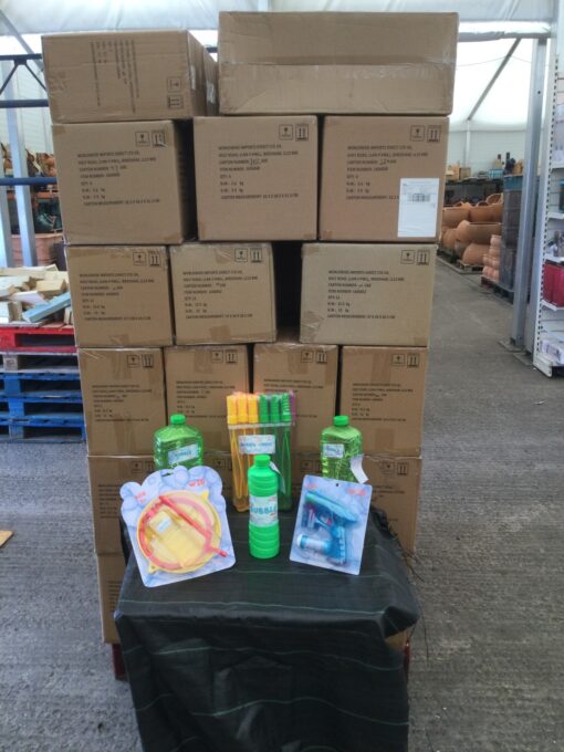 1 X PALLET OF BUBBLE TOY ITEMS *BRAND NEW AND SEALED, 5+ PALLETS OR TRUCKLOADS ARE AVAILABLE UPON REQUEST*