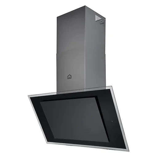 BULK DEAL: 147x GOODHOME BAMIA ANGLED COOKER HOODS - BLACK GLASS & STAINLESS STEEL (FULL TRUCKLOAD)