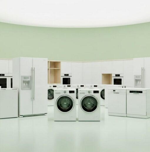 FULL TRUCKLOAD OF ASSORTED INTEGRATED RECALL WHITEGOODS TO INCLUDE  DISHWASHERS, SINGLE OVENS, ELECTRIC HOBS AND MORE.